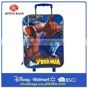 Hot Selling Spiderman Trolley Travel Suitcase For Children thumbnail-1