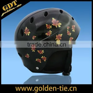 In Mould Cool Design Ski Helmet With Water Decal thumbnail-1