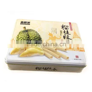 Rectangular Fashionable Biscuit Tin Box thumbnail-1