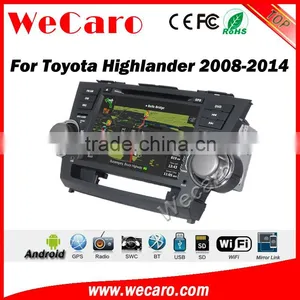 Wecaro WC-TH8012 Android 5.1.1 Car Radio Navigation for Toyota Highlander 2008-2014 Android Car Dvd Bluetooth WIFI 3G Playstore thumbnail-5