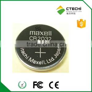 Famous Brand CR2032 Button Battery With Solder Tabs Tags Pins for Active RFID Tag thumbnail-5