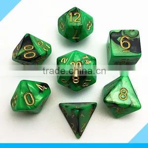 High Quality Polyhedral Dice With Mixing Colour Effect Quality Choice thumbnail-6
