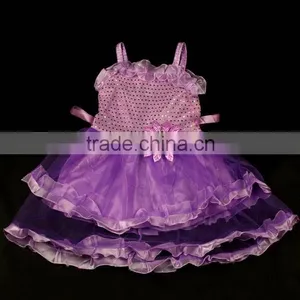New Design Small Girl Kids Latin Dance Shirt for Cosplay Party thumbnail-3