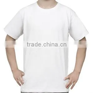 Comfortable Custom Sublimation White Blank Inner Cotton Outer Polyester Diy T-shirts thumbnail-1