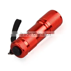 365nm UV Flashlight Battery Powered UV Flashlight 365nm With 9 Bulbs thumbnail-3