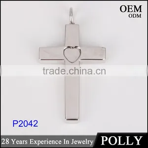 Wholesale 925 Sterling Silver Cross Pendant Necklace Bulk Sales thumbnail-1