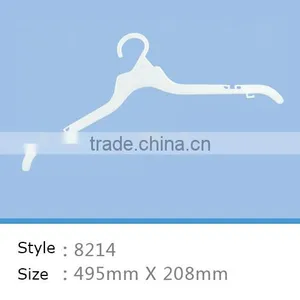 White High Quality Plastic Clothes Hanger for G-string Panty thumbnail-4