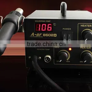 8502D Dual Display Hot Air Soldering Station, 2 in 1 Hot Air Gun Repair Tool thumbnail-2
