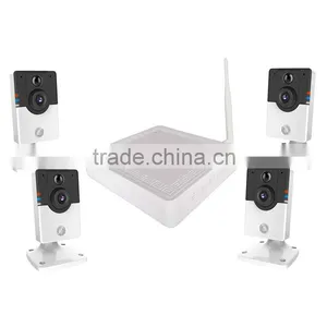 H264 4ch Wireless ONVIF NVR With 4pcs HD IP Camera thumbnail-2