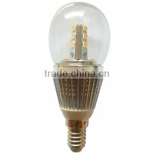 Modern E17 E27 E14 B15 Led Round Bulb Light Cool White, Led Smd Candle Light Bulb thumbnail-2