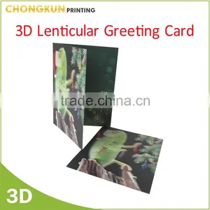 Professional Manufacturer Custom Printing 3D Lenticular Greeting Card 3D Birthday Greeting Card thumbnail-4