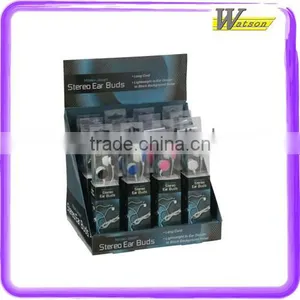 Stereo Ear Buds Cardboard Counter Top Display thumbnail-1