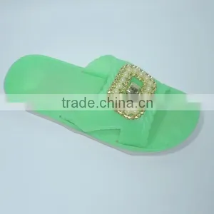 Jelly Slipper With Flower for Lady Pvc Slipper thumbnail-6