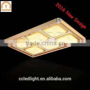 2016 Fashion Square Led Lights Ceiling Surface Flush Mount 30W 60W 750X750mm thumbnail-4