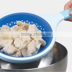 PP+Silicone 20*40.5*2 Colorful Kitchen Appliances Silicone Strainer/kitchen Strainers thumbnail-1