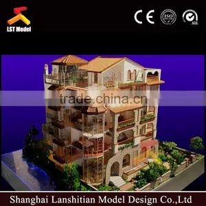 Miniature House Model / Miniature Plastic and Acrylic Models Quality Choice thumbnail-3