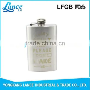 Factory Direct Wholesale Stainless Steel Hip Flask With Mead Wine thumbnail-1