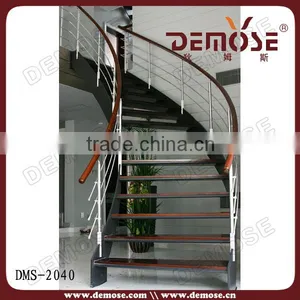 Modern Houses for Indoor Stainless Steel Spiral Stairs Column thumbnail-1