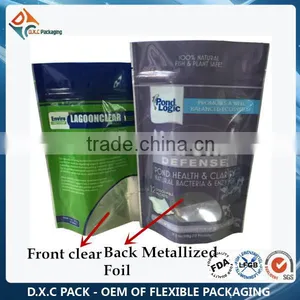 Clear-Metallized Plastic Stand Up Food Packaging Bags thumbnail-3