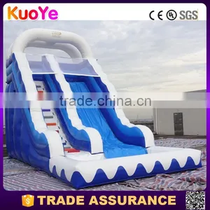Factory Price Wave Type Inflatable Water Slide With Pool for Adults and Kids thumbnail-1