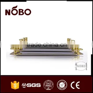 Retangular Mirror Surface Stainless Steel Cafeteria Tray thumbnail-5