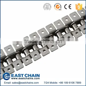Industry Stainless Steel Roller Chain 08A With SK1 Attachments thumbnail-3