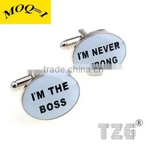 TZG09300 Character Cufflink thumbnail-1