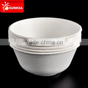 Oil Cut Resistant Sugarcane Pulp White Take Away Food Containers Quality Choice thumbnail-1