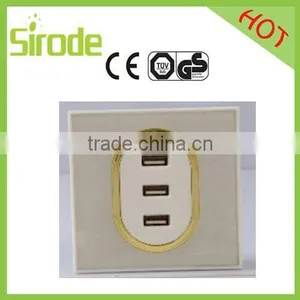 Best Price Compare Color 3 Port USB Charger Wall USB thumbnail-1