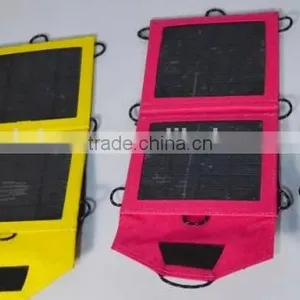 Waterproof and Powerful 3.5w Foldable Portable Solar Charger for Mobile Phone Ipad and Tablet thumbnail-1