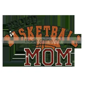 Heat Transfer Label Basketball Printing Rhinestone Motif thumbnail-2