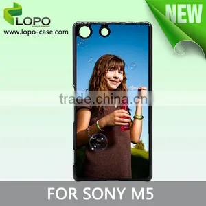 2D PC Blank Sublimation Hard Phone Case for Sony M5 thumbnail-1