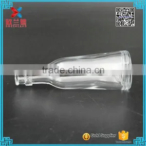 High Quality 50ml Clear Liquor Whiskey Glass Bottle for Sale thumbnail-3