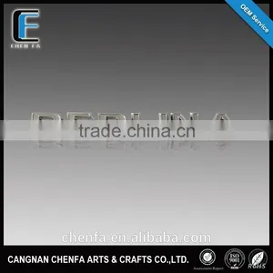 New Style 3D Plastic Chrome Plating Car Emblem thumbnail-1