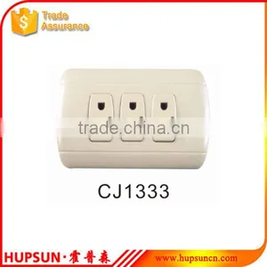 High Quality and Lower Price American Style Socket 15A Electrical Plugs and Sockets thumbnail-1