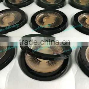 3D Luxury Mink Strip Eyelash Custom Packaging Private Label False Eyelash Pack thumbnail-1