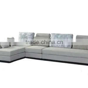 Top Quality Modern Fabric Leisure Style Sectional Sofa Set for Living Room thumbnail-2