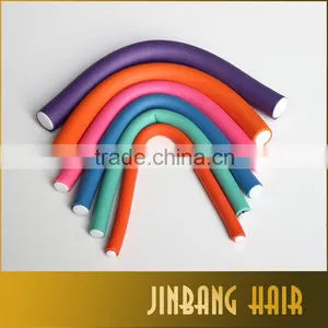 2016 New Products Wholesales Flexi Rods Magic Hair Roller Hair Sponge Twist Soft Magic Styling Accessories Foam Bendy Rollers thumbnail-6