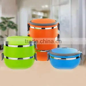 Supermarket Hot Selling Stianless Steel With Plastic Food Container thumbnail-2