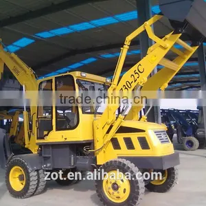 This is Truth:16800usd per Unit WZ30-25C Backhoe Loader With YTR Diesel Engine Popular for Russia thumbnail-1