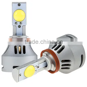 LED Headlight Kit - H11 LED Headlight Bulbs Conversion Kit With Built In Fan thumbnail-1