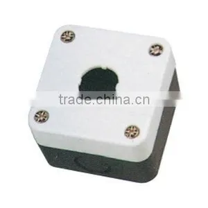 CNGAD 1 Hole Plastic GB2 Series White Switch Station(electric Control Box,switch Control Box) (GB2-B01) thumbnail-1