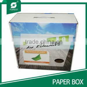 TRIANGLE GIFT PACKING BOX WITH HANDLE thumbnail-1