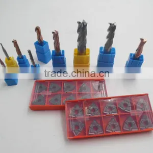 6mm Cutting Dia 90 Degree 2 Flutes HRC45 Carbide Chamfer Mill Cutter thumbnail-3
