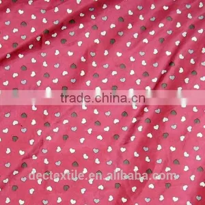 Heart-shaped Printing Taffeta! 300T 100%polyester Taffeta Fabric thumbnail-1
