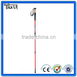Three Section Straight Retractable Alpenstock Hiking Pole Trekking Pole Walking Stick thumbnail-4