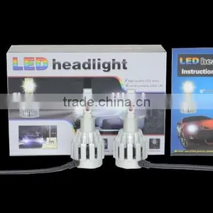 Hot Sale Auto Car Led Headlight H1 H3 H4 H7 H8 H9 H10 H11 H13 9004 9005 9006 and 9007, 2200LM LED Headlight Kit thumbnail-1