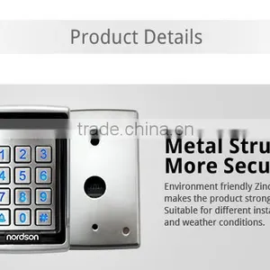 Nordson NT-106 Waterproof Metal Security Access Control for Single Door Entrance thumbnail-5