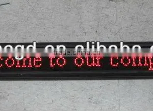 P7.62 Dot Matrix Double Color Led Moving Message Display thumbnail-1