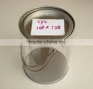 Round Clear Pvc Can for Packaging thumbnail-1